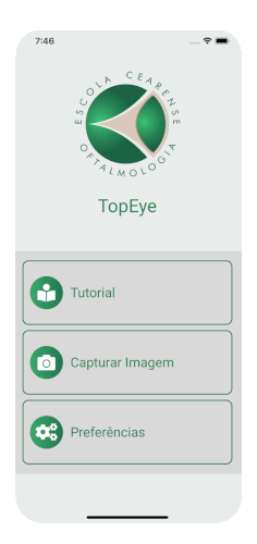 Imagem da tela do aplicativo TopEye
